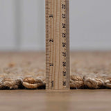 Hauteloom Ionut SDMBIONUTA1 Light Brown Woven/Flatwoven Jute Rug