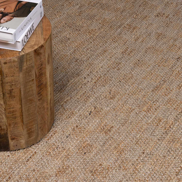 Hauteloom Ionut SDMBIONUTA1 Light Brown Woven/Flatwoven Jute Rug