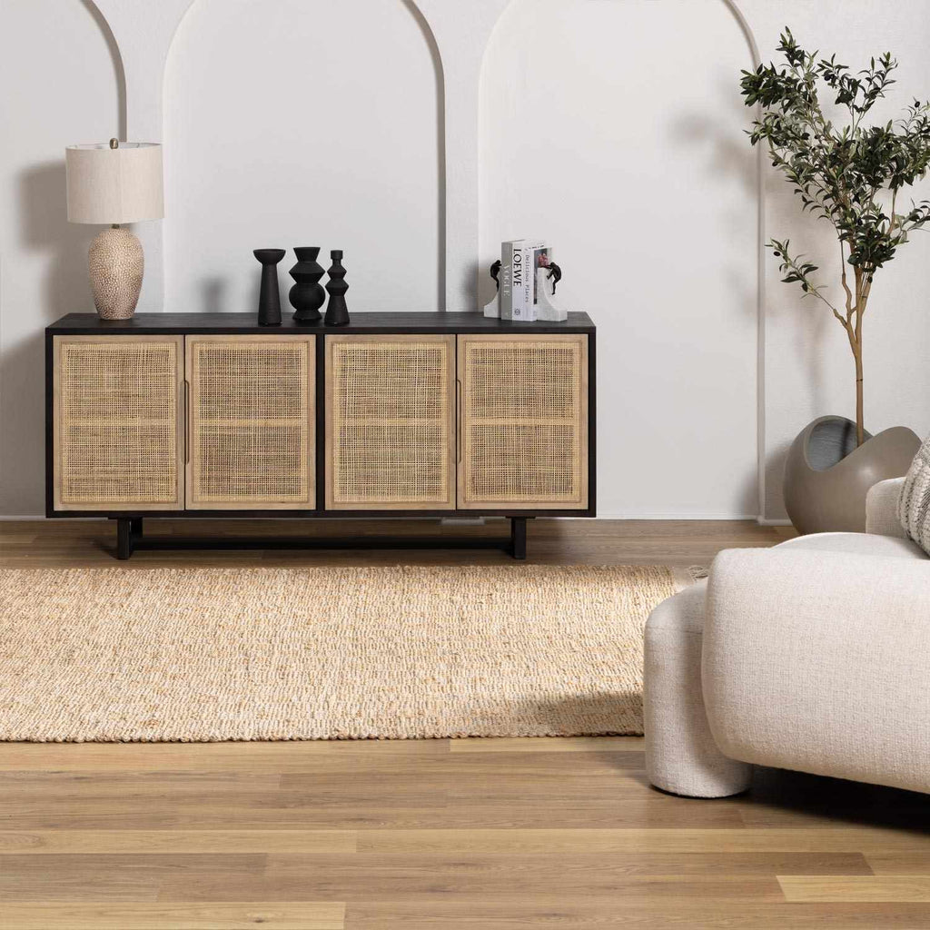 Hauteloom Ionut SDMBIONUTA1 Light Brown Woven/Flatwoven Jute Rug