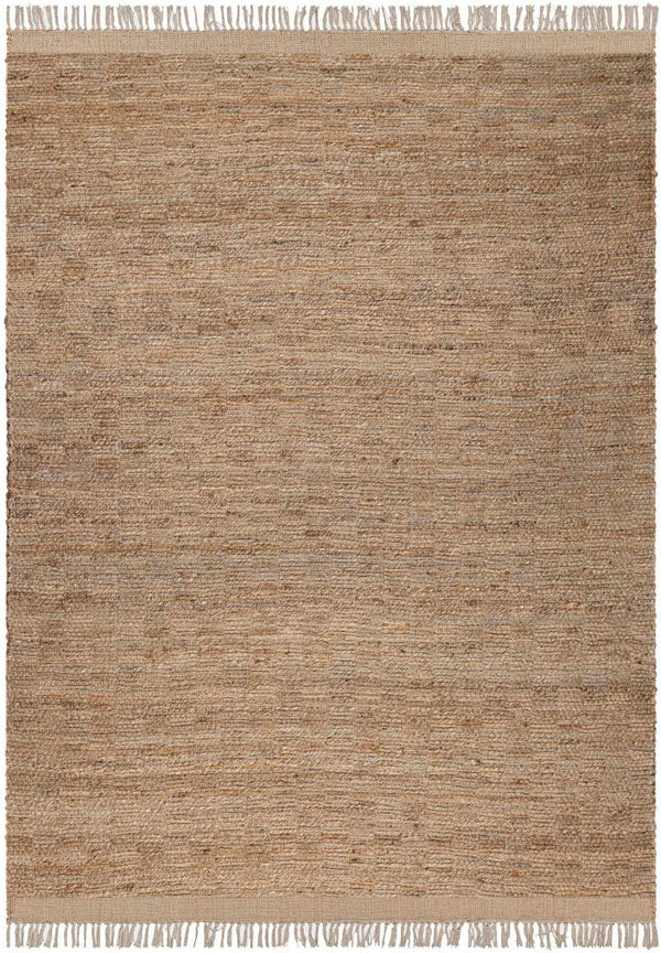 Hauteloom Ionut SDMBIONUTA1 Light Brown Woven/Flatwoven Jute Rug