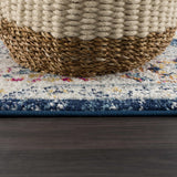 Hauteloom MARASH KMRSH4603 Pink Machine Made Polypropylene Rug