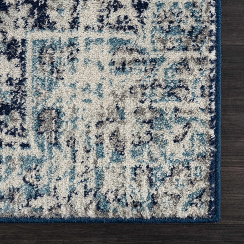 Hauteloom MARASH KMRSH4602 Gray Machine Made Polypropylene Rug