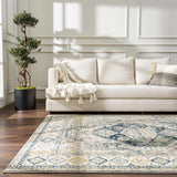 Hauteloom Brend HJPTBRENAA1 Beige Machine Made Polypropylene Rug