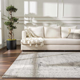 Hauteloom Brend HJPTBRENAA2 Cream Machine Made Polypropylene Rug