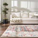 Hauteloom Bindi HJPTBINDIA1 Blue Machine Made Polypropylene Rug