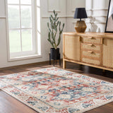 Hauteloom Bindi HJPTBINDIA1 Blue Machine Made Polypropylene Rug