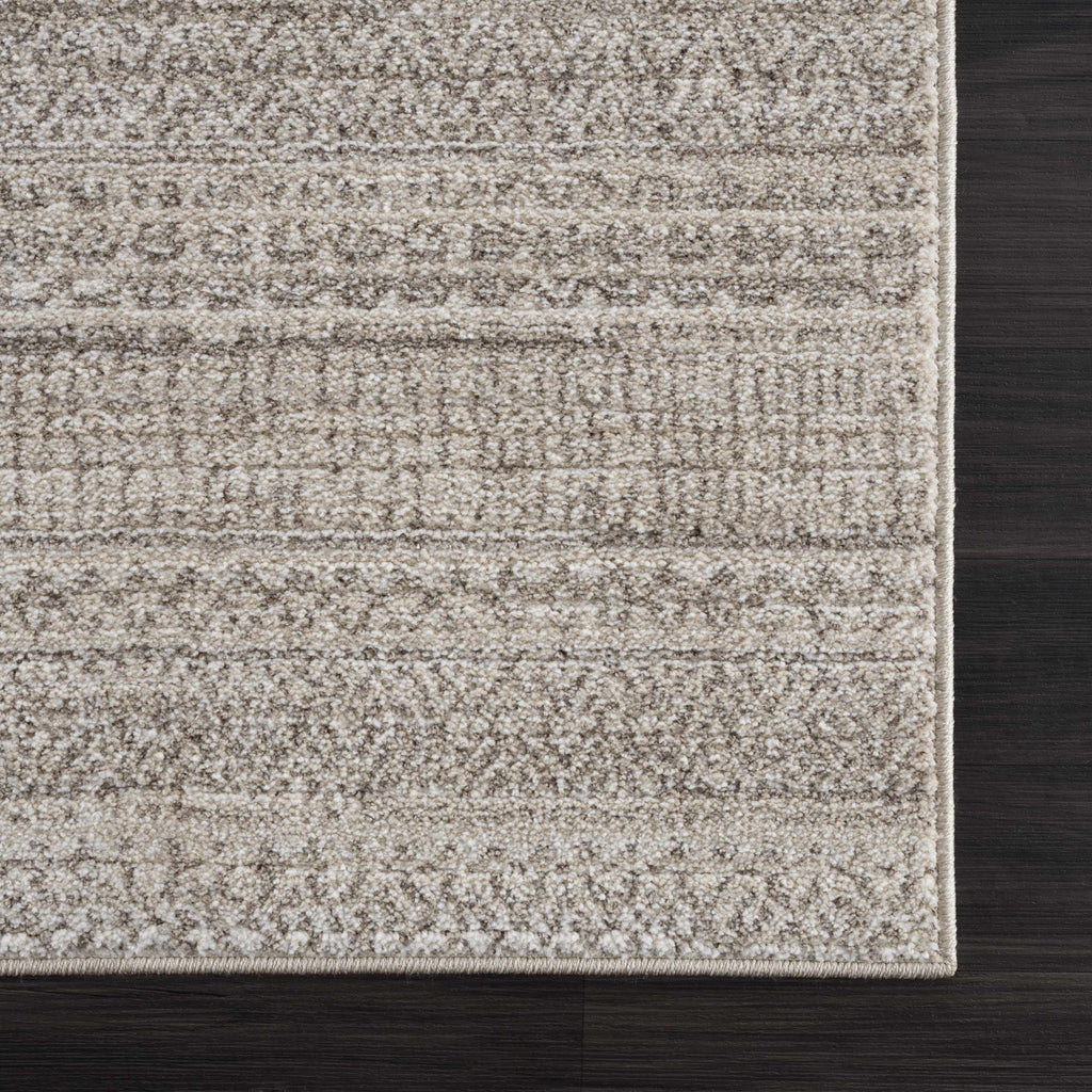 Hauteloom Nate HCACNATE822 Ivory Machine Made Polyester Rug