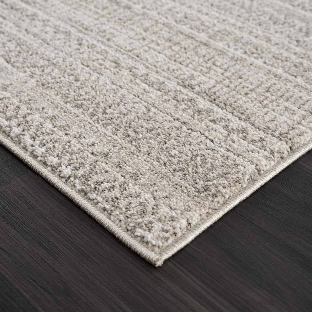 Hauteloom Nate HCACNATE822 Ivory Machine Made Polyester Rug