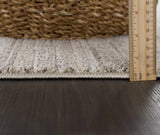 Hauteloom Nate HCACNATE822 Ivory Machine Made Polyester Rug
