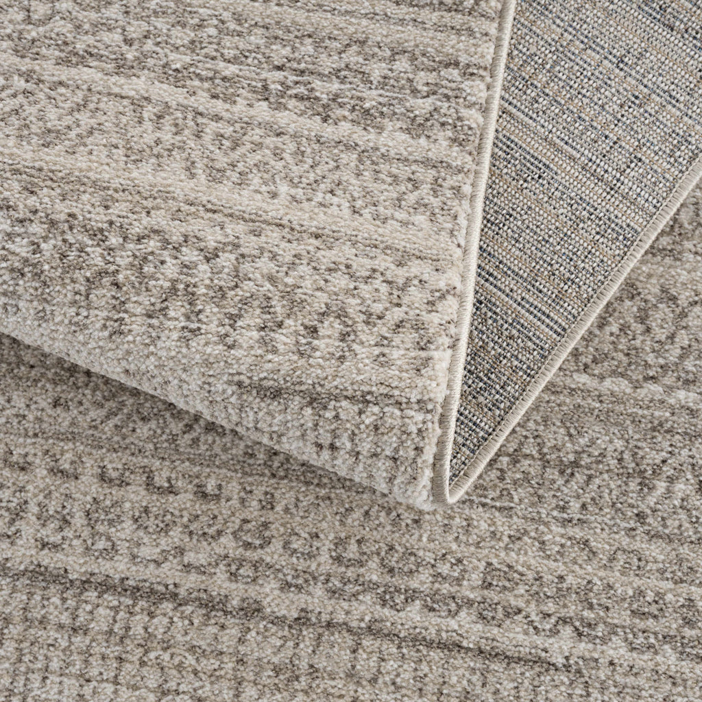 Hauteloom Nate HCACNATE822 Ivory Machine Made Polyester Rug