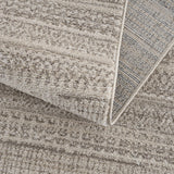 Hauteloom Nate HCACNATE822 Ivory Machine Made Polyester Rug