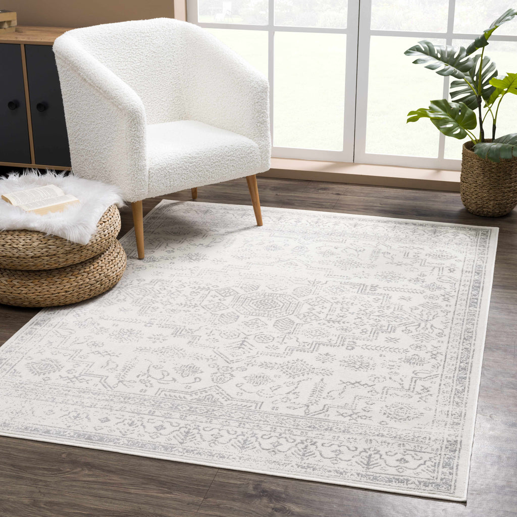 Hauteloom Tigris TGS2323 Ivory Machine Made Polypropylene Rug