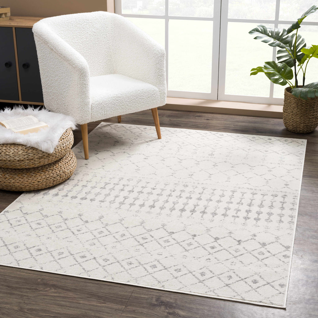 Hauteloom Tigris TGS2331 Ivory Machine Made Polypropylene Rug