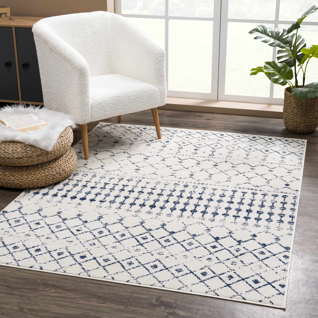 Hauteloom Tigris TGS2332 Ivory Machine Made Polypropylene Rug