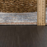 Hauteloom Hera HMABHERAR90 Blue Machine Made Polyester Rug