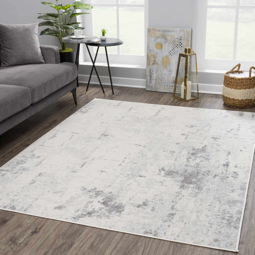 Hauteloom Tigris TGS2319 Ivory Machine Made Polypropylene Rug