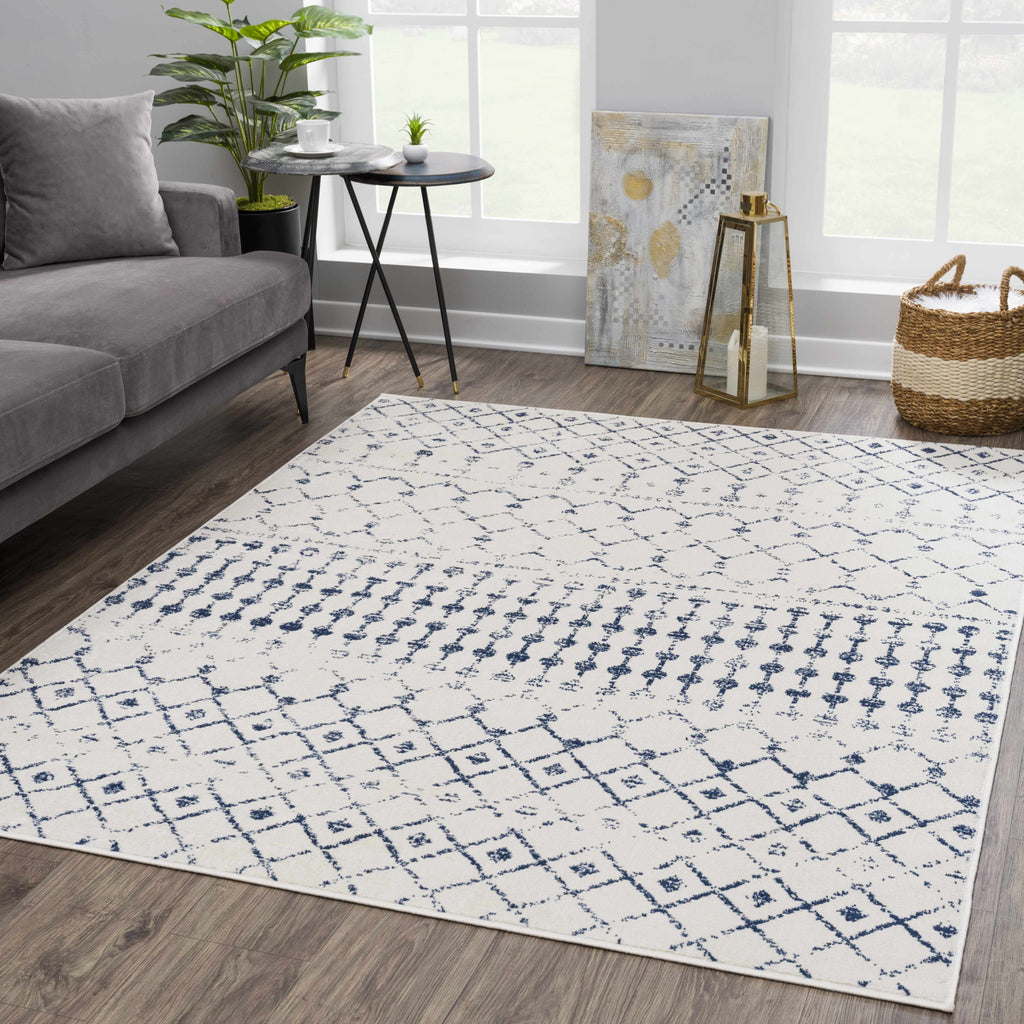 Hauteloom Tigris TGS2332 Ivory Machine Made Polypropylene Rug