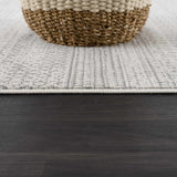 Hauteloom Tigris TGS2318 Ivory Machine Made Polypropylene Rug