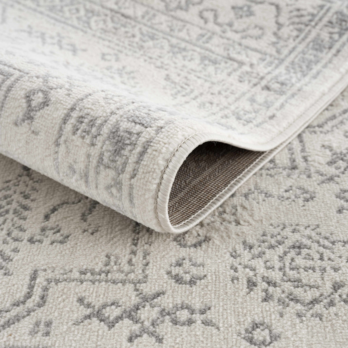 Hauteloom Tigris TGS2323 Ivory Machine Made Polypropylene Rug