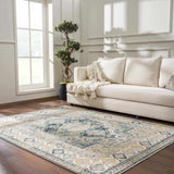 Hauteloom Brend HJPTBRENAA1 Beige Machine Made Polypropylene Rug