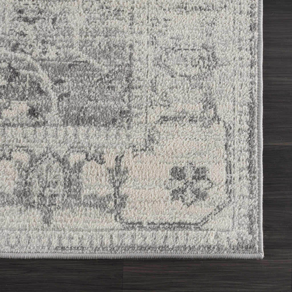 Hauteloom Tigris TGS2315 Gray Machine Made Polypropylene Rug