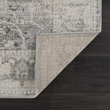 Hauteloom Tigris TGS2315 Gray Machine Made Polypropylene Rug