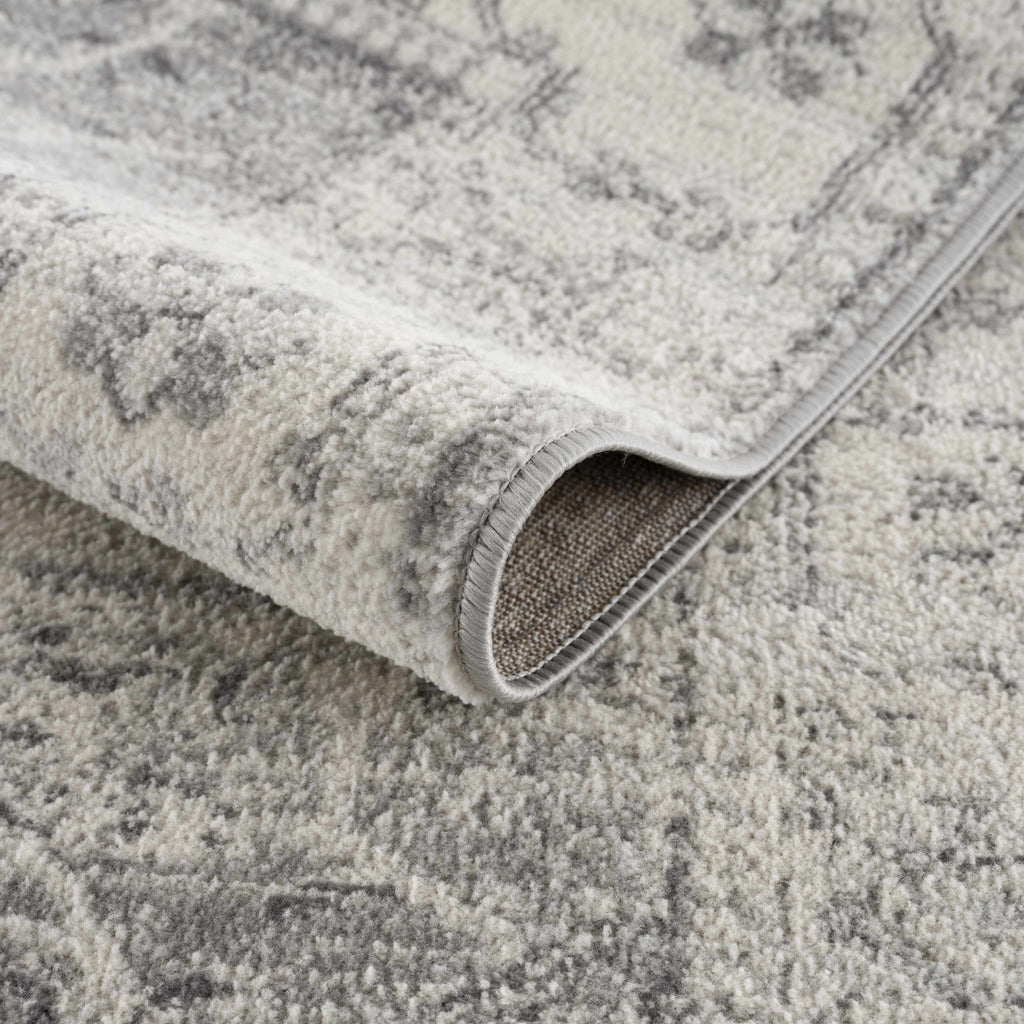 Hauteloom Tigris TGS2315 Gray Machine Made Polypropylene Rug