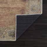 Hauteloom Powhatan POWHA Camel Machine Made Chenille-Polyester Rug