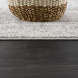 Hauteloom Tigris TGS2315 Gray Machine Made Polypropylene Rug