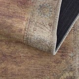 Hauteloom Powhatan POWHA Camel Machine Made Chenille-Polyester Rug