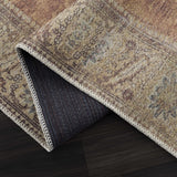Hauteloom Powhatan POWHA Camel Machine Made Chenille-Polyester Rug