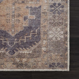 Hauteloom Carrabelle CRRB Navy Machine Made Chenille-Polyester Rug