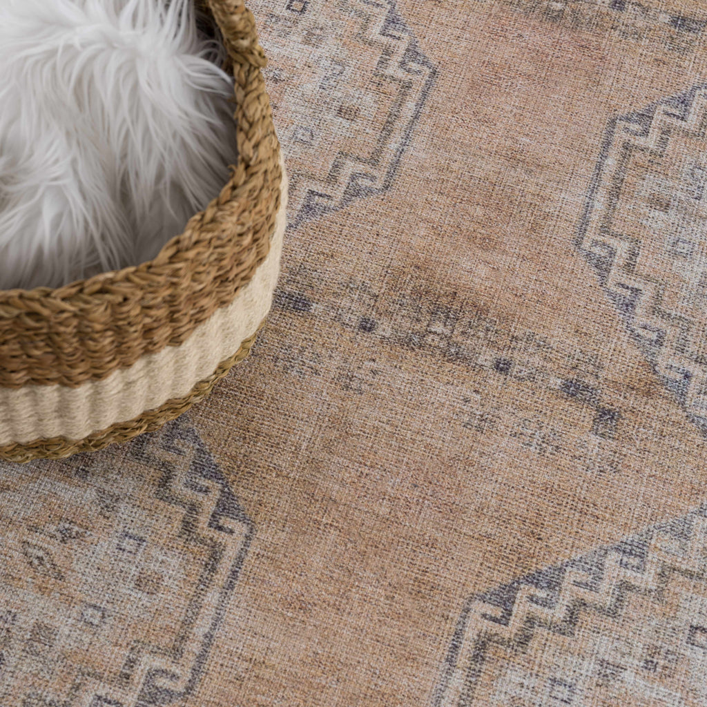 Hauteloom Carrabelle CRRB Navy Machine Made Chenille-Polyester Rug