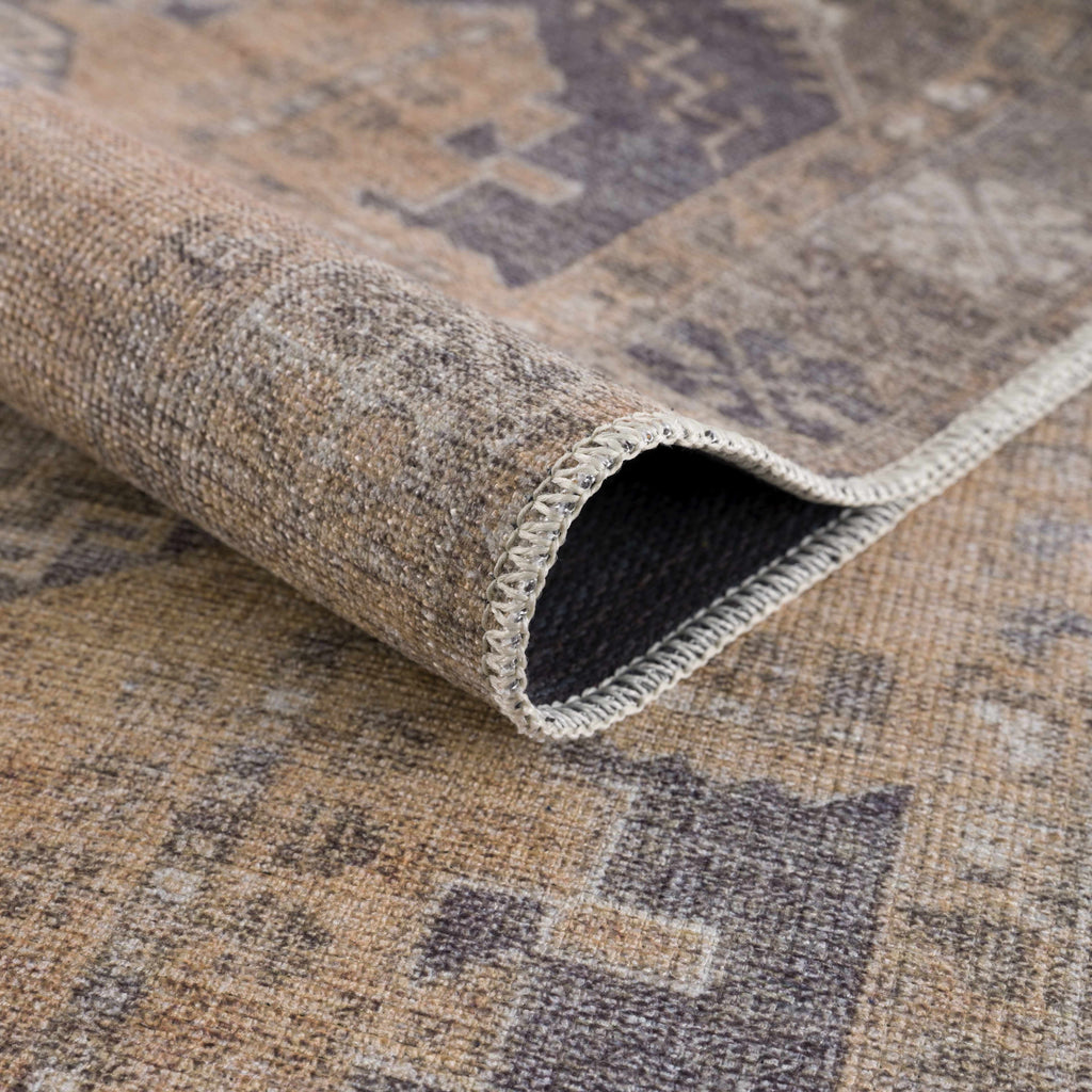 Hauteloom Carrabelle CRRB Navy Machine Made Chenille-Polyester Rug