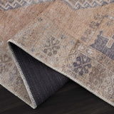 Hauteloom Carrabelle CRRB Navy Machine Made Chenille-Polyester Rug