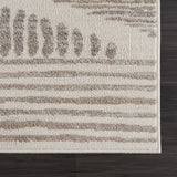 Hauteloom Tigris TGS2328 Ivory Machine Made Polypropylene Rug