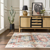 Hauteloom Bindi HJPTBINDIA1 Blue Machine Made Polypropylene Rug