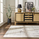 Hauteloom Brend HJPTBRENAA2 Cream Machine Made Polypropylene Rug