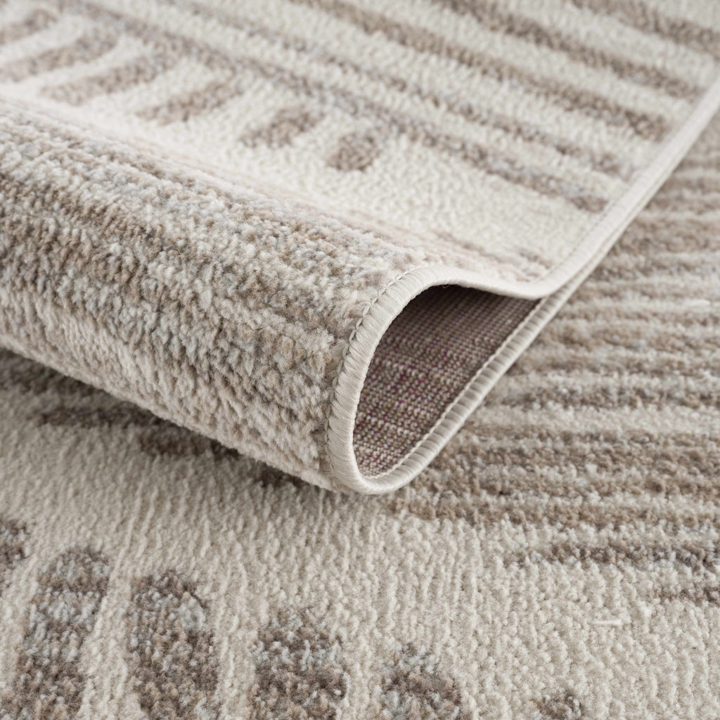 Hauteloom Tigris TGS2328 Ivory Machine Made Polypropylene Rug
