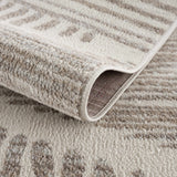 Hauteloom Tigris TGS2328 Ivory Machine Made Polypropylene Rug
