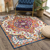 Hauteloom Simsbury SIM Light Gray Machine Made Polypropylene Rug