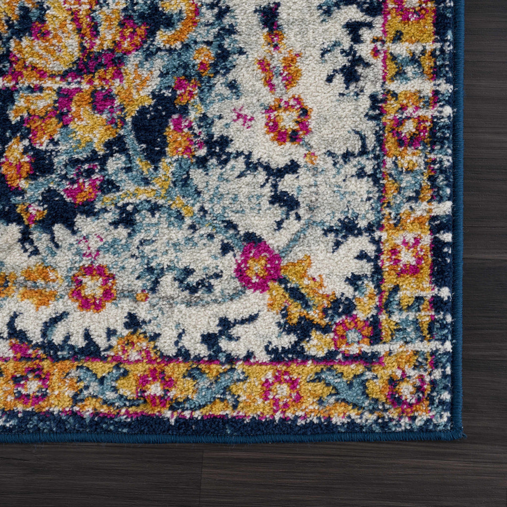 Hauteloom Simsbury SIM Light Gray Machine Made Polypropylene Rug
