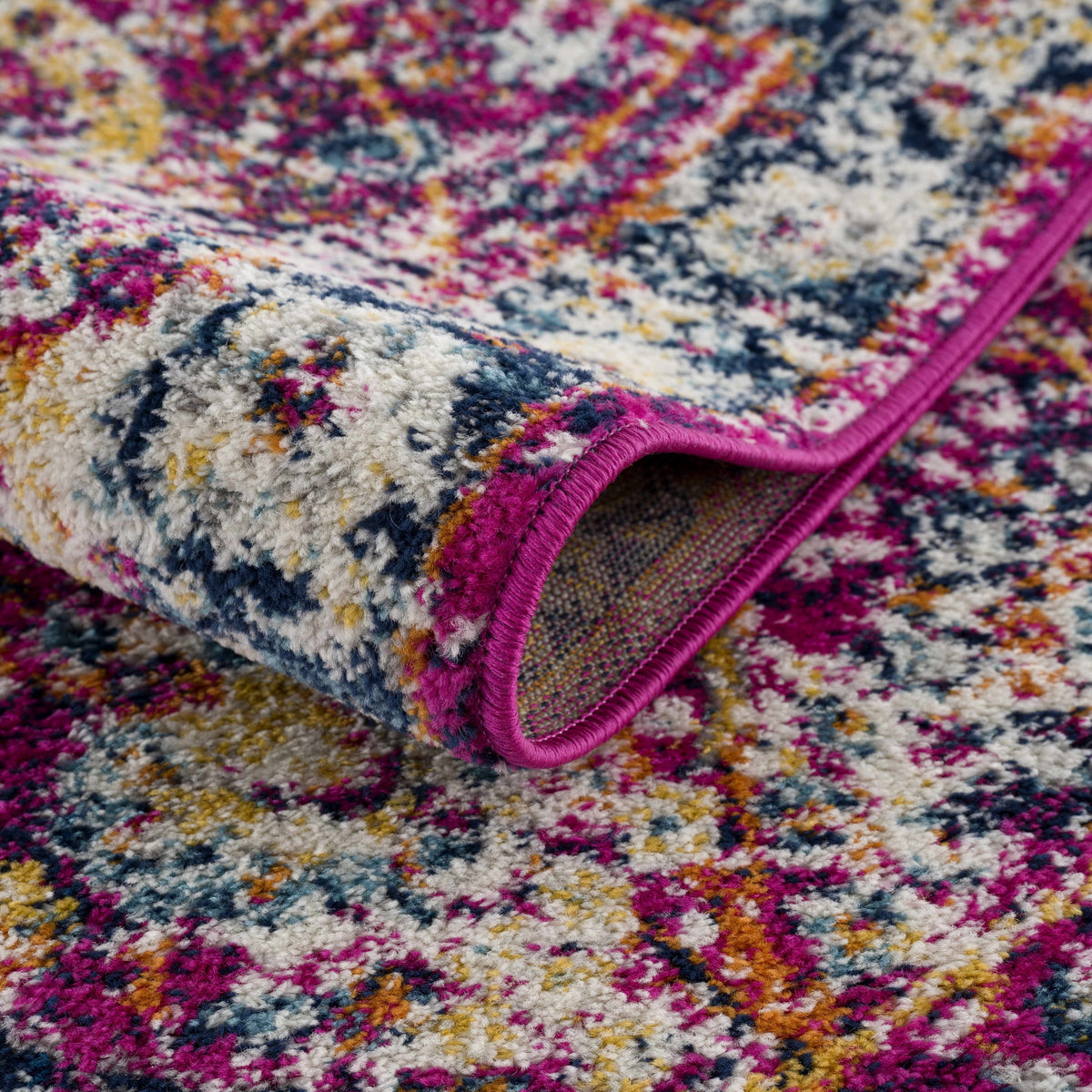 Hauteloom Vick VIC Teal Machine Made Polypropylene Rug