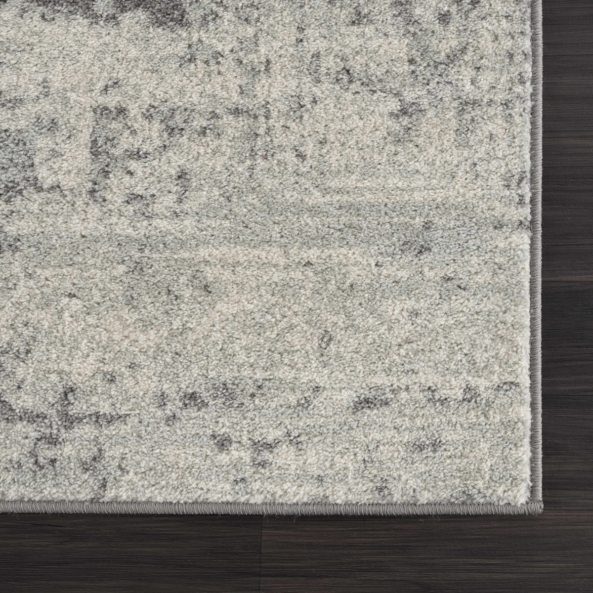 Hauteloom Rachel RAC Charcoal Machine Made Polypropylene Rug