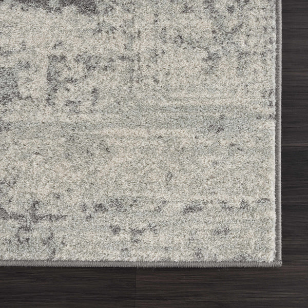 Hauteloom Rachel RAC Charcoal Machine Made Polypropylene Rug