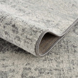 Hauteloom Rachel RAC Charcoal Machine Made Polypropylene Rug