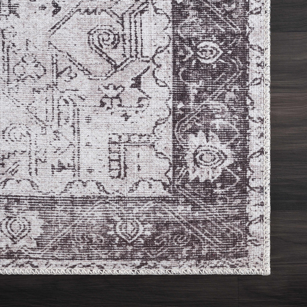 Hauteloom Kyan KYAN Gray Machine Made Cotton Rug