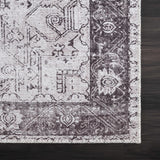 Hauteloom Kyan KYAN Gray Machine Made Cotton Rug
