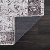 Hauteloom Kyan KYAN Gray Machine Made Cotton Rug