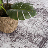 Hauteloom Kyan KYAN Gray Machine Made Cotton Rug